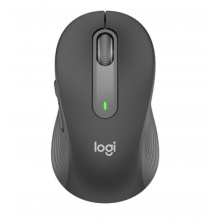 罗技（Logitech）M650-M无线蓝牙鼠标 对称设计 黑色 带Logi Bolt USB接收器