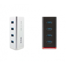飚王 集线器 SHU028 USB铁三角HUB集线器 四口 5Gbps 带电源适配器