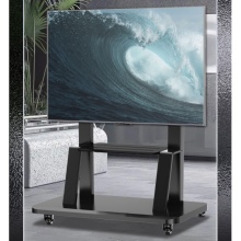 泰视 显示屏移动推车落地电视支架 【32-86英寸】加大底座 伸缩可调立柱 超值款