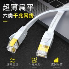 山泽（SAMZHE) 六类CAT6类网线 千兆网络连接线  白色30米 6300PBS