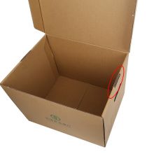 西玛(SIMAA)牛皮纸加厚档案专用箱10个装40*35*25cm凭证档案箱DZDAX-10