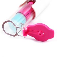 国誉(KOKUYO)活页便携保护打孔贴纸装订补强器200张 36*25*97mm 粉红 TA-PSM10P