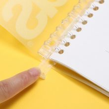 国誉(KOKUYO)Campus淡彩柔软型活页本B5 10张6mm*36行内页 粉红RU-P733P