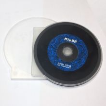 铭大金碟(MNDA)CD加厚型光盘盒 扇形贝壳盒可插页装封面 50片装