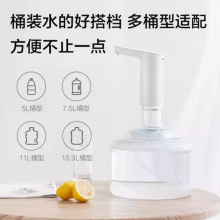 小浪 HD-ZDCSJ07 桶装水抽水器 便携自动上水器 青春版