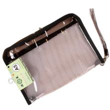 渡美 NF-603 塑料文件袋资料袋 A5黑色(25X17.5cm)