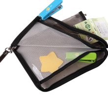 渡美 NF-603 塑料文件袋资料袋 A5黑色(25X17.5cm)