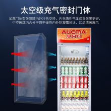 澳柯玛（AUCMA） 387升立式风直冷单门冷藏冰箱展示柜  SC-387NE