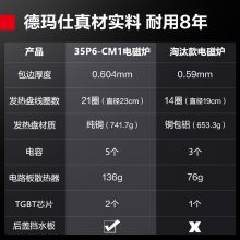 德玛仕 商用电磁炉 大功率3500w 35P6-CM1