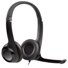 罗技（Logitech） H390 头戴式立体声耳机耳麦 USB耳机带话筒