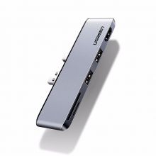 绿联 CM273 扩展坞hub多接口usb3.0分线转接头投影仪配件转换器 Surface Pro4/5/6专属款扩展坞