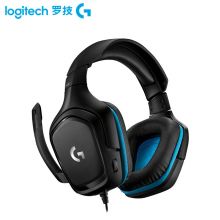 罗技（G） G431 头戴式耳机有线 折叠麦克风 7.1环绕声耳机耳麦