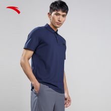安踏 男士半袖 152227117 深夜蓝-3 XXXL/190
