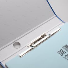 齐心 A4纸板文件夹 资料架 2孔D型文件夹A4板夹 单长押夹款【NO.334】