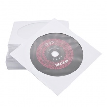 优必利 光盘袋 cd/dvd收纳袋 光盘专用纸质袋100张/包 9408
