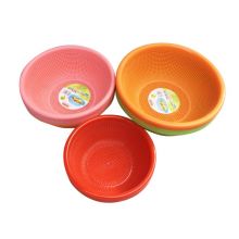 圆形蔬菜加密塑料果篮 3号大孔款28cm*9.7cm高