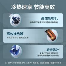 美的（Midea） 风管机 一拖一 3匹 嵌入式 空调 KFR-72T2W/BP2DN1-iX(3)Ⅱ