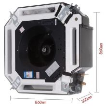 美的（Midea）空调天井天花机 商用冷暖四面出风 吸顶嵌入式 RFD-120QW/BP2SDN8Y-D(B3)