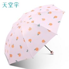 天堂伞 黑胶防晒防紫外线太阳伞 33828E