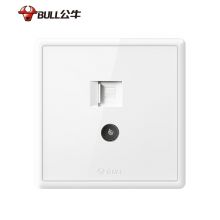 公牛二位六类插座 电脑插座 G36T223A 暗装 