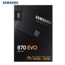 三星2TB SSD固态硬盘 SATA3.0接口 870 EVO（MZ-77E2T0B）