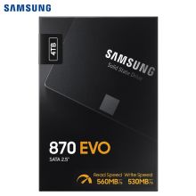 三星4TB SSD固态硬盘 SATA3.0接口 870 EVO（MZ-77E4T0B）