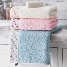 洁丽雅纯棉提花加厚毛巾 三条装  74*34cm