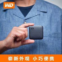 西部数据 1TB 移动固态硬盘 Elements SE新元素 SSD USB3.2接口