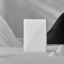西部数据 2TB 移动硬盘 USB3.0 My Passport随行版 2.5英寸 白色