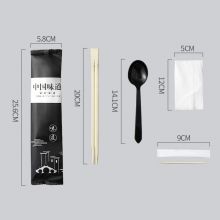 特美居 一次性筷子四件套50只套装 TMJ-650
