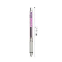 得力(deli)彩色中性笔套装 糖果6色软胶护套0.5mm子弹头 6支 A123