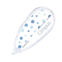 国誉(KOKUYO)Campus原纸色替芯式修正带5mm*8m本体 水绘风蓝WSG-TWT3508-2