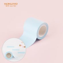 国誉(KOKUYO)Campus卷式便利贴 中(40mm)蓝色 1个装 WSG-MEKR01-21
