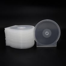 晨好(CH)半圆光盘盒单片透明扇形 50个/包