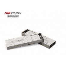 海康威视(HIKVISION)8GB USB2.0金属U盘X301 刀锋银色