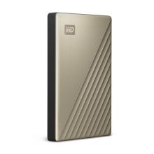 西部数据(WD)My Passport Ultra系列5TB移动硬盘Type-C 2.5英寸 金色WDBFTM0050BGD-CESN 密码保护 兼容Mac