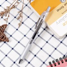 派通(Pentel)透明杆0.5mm按动速干中性笔BLN75TL黑色笔芯 10支/盒