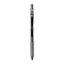 派通(Pentel)透明杆0.5mm按动速干中性笔BLN75TL黑色笔芯 10支/盒