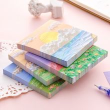 泰视 风景油画立体便利贴4本/包 誉禾5199