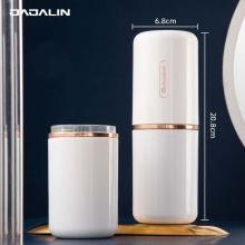 JAJALIN 旅行漱口杯洗漱杯便携式 陶瓷白  