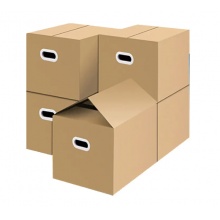 搬家用纸箱 中号 50*40*40 有扣手 加厚加硬