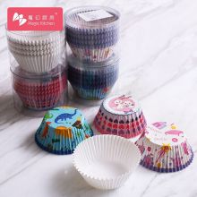 魔幻厨房烘焙工具 耐高温玛芬纸杯 蛋糕纸托100个装