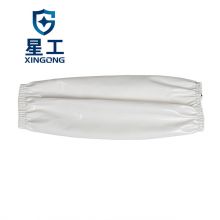 星工防水防油污套袖 PU皮防水袖套 白色 均码
