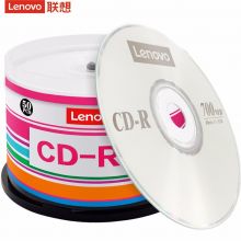 联想(Lenovo)CD-R 刻录空白光盘 52速700MB 桶装50片