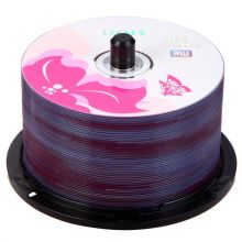 紫光DVD+R空白光盘 刻录盘 16速4.7G 桶装50片