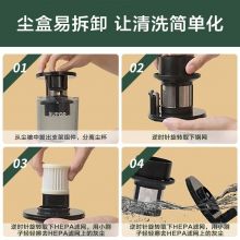苏泊尔除螨仪 紫外线杀菌 VCM16A（复古绿）