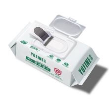 顺清柔 酒精湿巾80片*1包清洁杀菌消毒湿巾