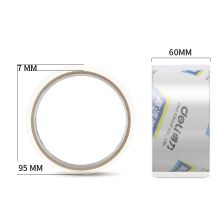 得力(deli)高品质透明封胶带60mm*40y*50um(36.6m/卷)1卷装 30367