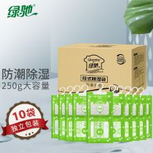 绿驰 可挂式除湿袋250g*10大袋装 干燥剂
