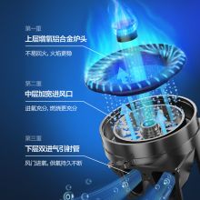 万和（Vanward）燃气灶4.2KW大火力 嵌入式台式两用灶具家用双灶  JZY-B3L20（液化气）